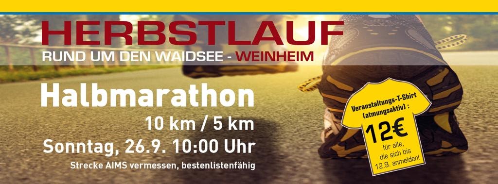 Herbstlauf fast ausgebucht