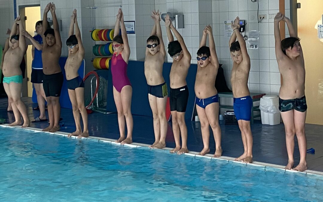 Trainingstag für die jüngsten Schwimmer