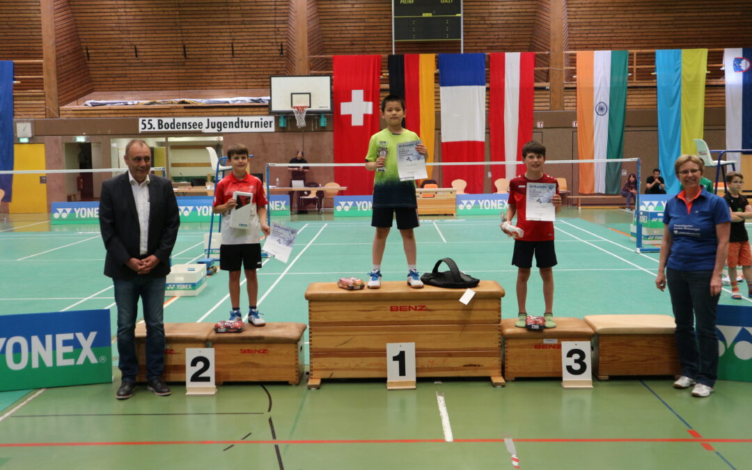 Gold und Silber beim Internationalen Bodensee-Jugendturnier