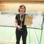 Nicole Rech ist erneut deutsche Vizemeisterin im Dameneinzel