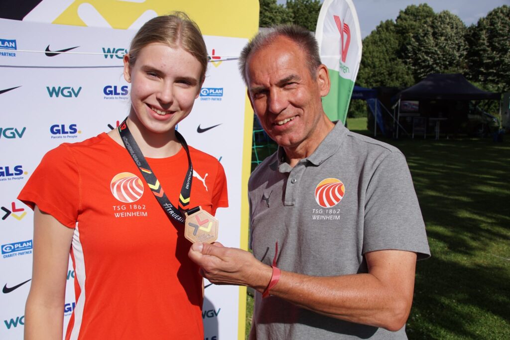 Der erreichte Bronzeplatz ist für die 16-Jährige ihr bisher größter Erfolg.