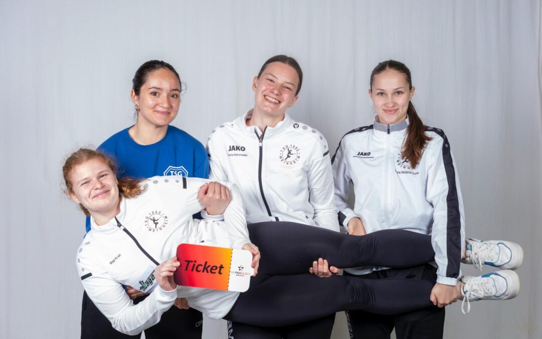 Qualifikation für die Finals in Dresden und viermal Edelmetall sicher