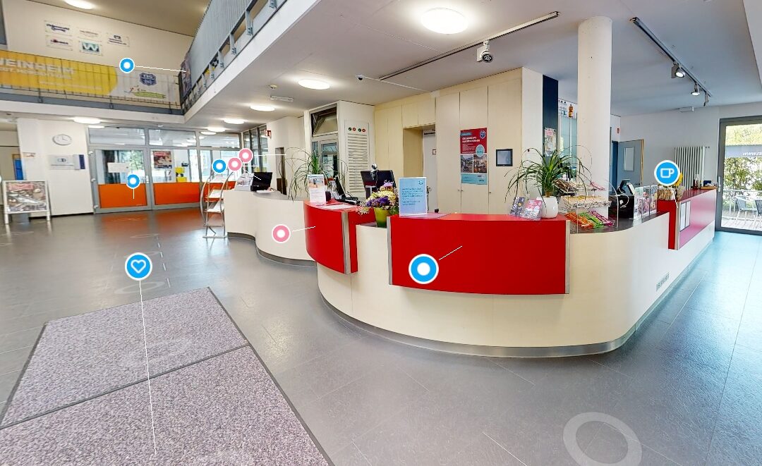 Erkunde das HSC digital – interaktiv, in 360°