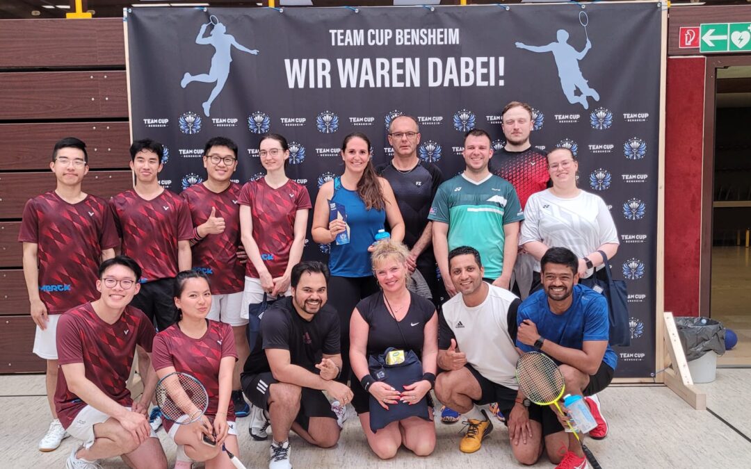 Intensives Turnierwochenende für die Badmintonabteilung der TSG Weinheim