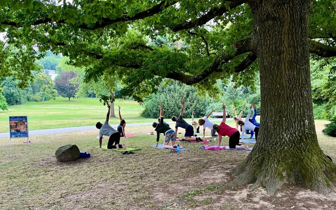 Yoga Special im Schlosspark
