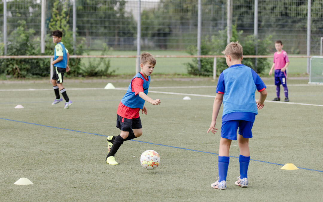 Vom ersten Ballkontakt bis zum Torschuss 