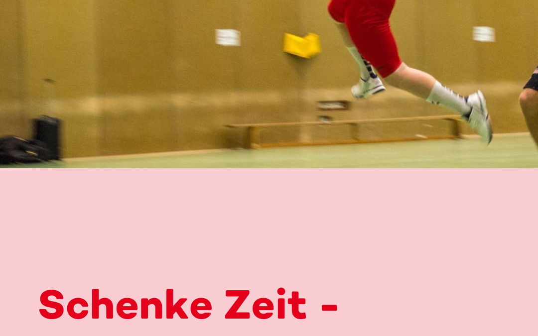 Schenke Zeit – für René und andere